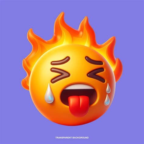 Hot Emoji 3d Icon Free Download Sign And Symbols 3d Icons