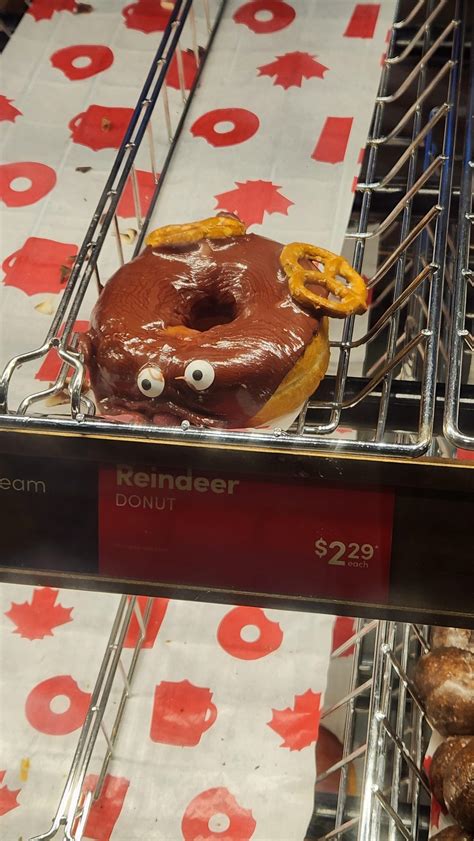 The Official Tim Hortons Reindeer Donut Images