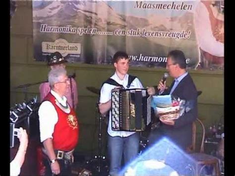 Michael Rettig op het 5de Kärntnerland HarmonikaTreffen te Maasmechelen