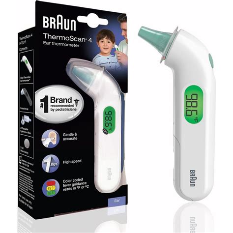 Braun Thermoscan Digital Ear Thermometer Irt Professional