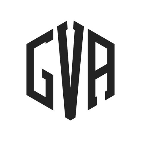 Premium Vector Gva Logo Design Initial Letter Gva Monogram Logo Using