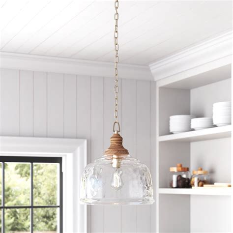 Laurel Foundry Modern Farmhouse Joaquin 1 Light Single Dome Pendant