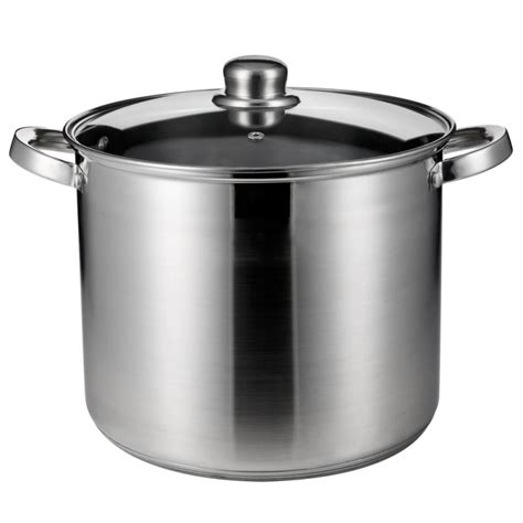 Oala Adanca Rosberg R51211B26 26 Cm 11 Litri Inductie Capac Inox