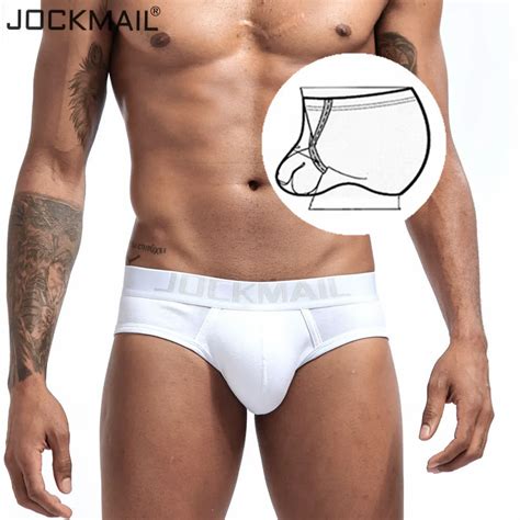 JOCKMAILexy Men Underwear Penis Pouch Cockstraps Tanga Briefs Slips Gay Underwear Jock Strap