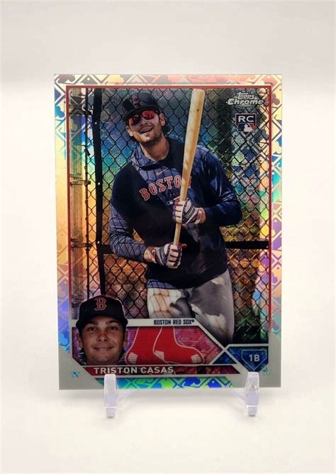 Tristan Casas Topps Chrome Logofractor Image Variation Rookie Sp