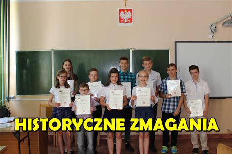 XII GMINNY KONKURS HISTORYCZNY Szkoła Podstawowa w Nockowej