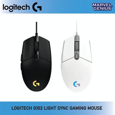 Logitech G102 Light Sync With Customizable Rgb Lighting6 Programmable