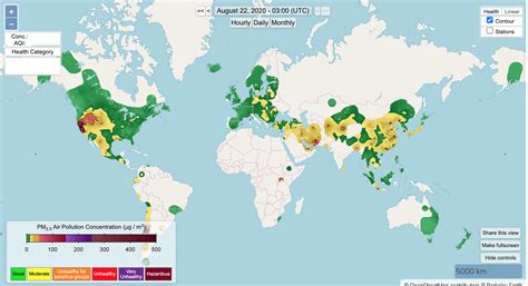 Real-time Map of Air Pollution : r/MapCursor