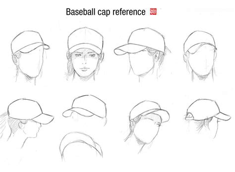 Tumblr Cap Drawing Drawing Hats Art Reference