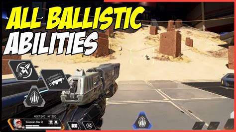 Ballistic All Abilities Gameplay Revealed New Legend Apex Legends