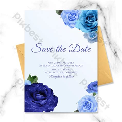 Details 100 Floral Royal Blue Wedding Background Design Png Abzlocal Mx