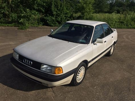 No Reserve 43k Mile 1988 Audi 90 Quattro 5 Speed For Sale On Bat