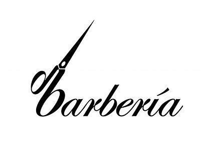 Adhesivo de vinilo para Barberías Rótulo Barberías 04859 Barbershop