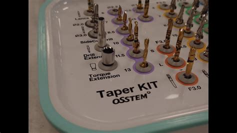 Osstem Implant Web Hands On Taper Kit Youtube