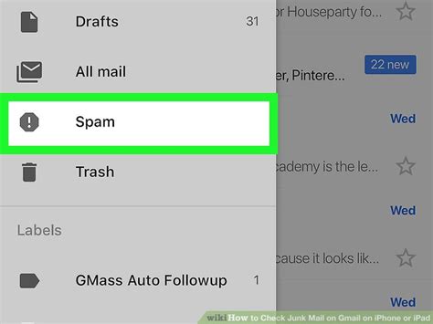 How To Check Junk Mail On Gmail On Iphone Or Ipad 4 Steps