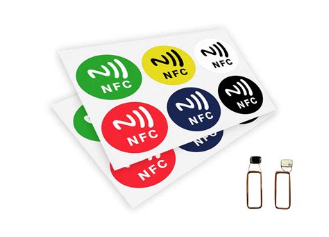 Pcs Nfc Tags Stickers Ntag Nfc Tags Rfid Adhesive Label Sticker