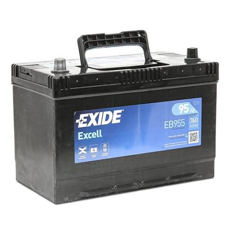 Exide Eb Excell Car Battery V Ah Cca Lead Acid