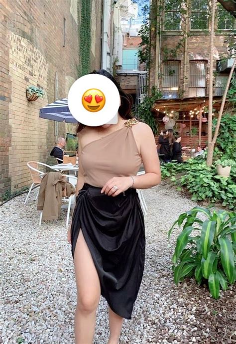 Asymmetrical Chain Top Nude Women S Fashion Tops Blouses On Carousell