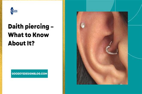 Does Daith Piercing Work For Anxiety Potential Benefits My Blog