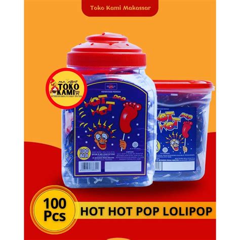 Jual Hot Hot Pop Toples Isi 100 Pcs Permen Kaki Hot Hot Pop Toples Shopee Indonesia