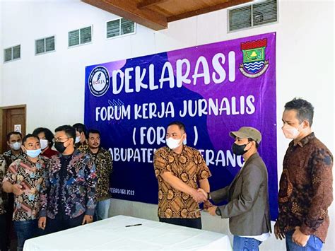 Tingkatkan Kreatifitas Dan Produktifitas Jurnalis Kab Tangerang