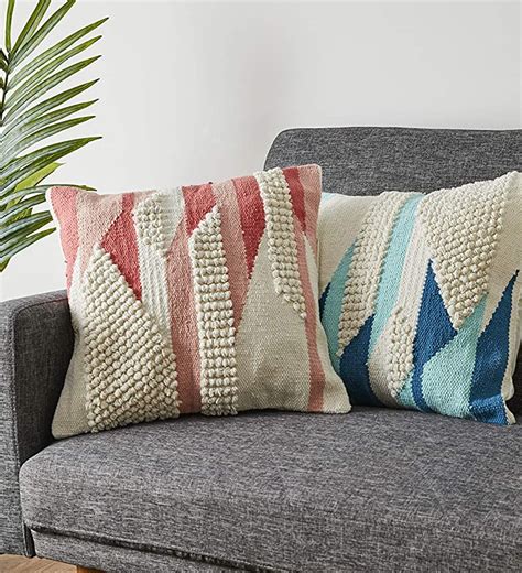 Refinery29 + 100% Cotton Textured Throw Pillows