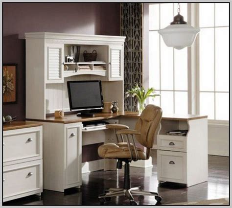 White Corner Desk Hutch - Desk : Home Design Ideas #5onEmdXn1d84570