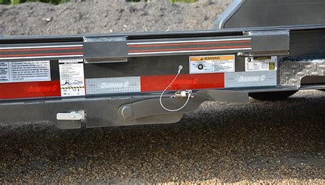 Tilt Trailer Hydraulic Dampening System - Loading Options - Diamond C ...