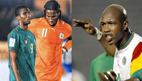 El Hadji Diouf Snobe Etoo Et Drogba Cest Le Joueur Africain Le