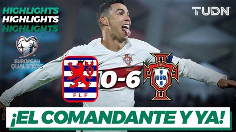 Highlights Luxemburgo Portugal Uefa Qualifiers Tudn