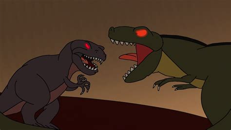 Fantasia T Rex Vs Sharptooth Youtube