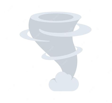 Premium Vector | Tornado vector isolated icon. tornado emoji ...