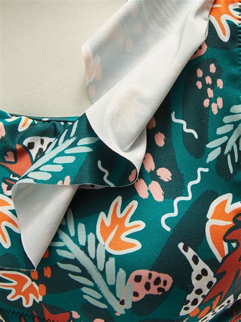 Ye L Desenli Tek Omuz F Rf R Detayl Kad N Bikini St S Ah Z Lrq Lcw