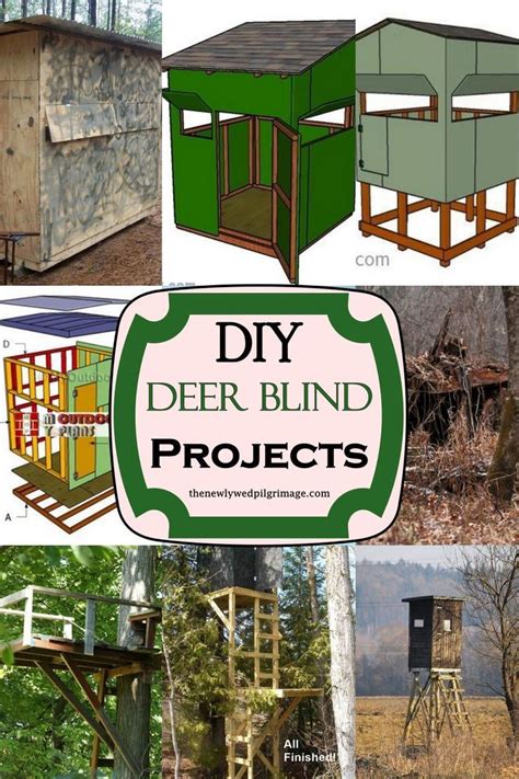 25 Homemade Diy Deer Blind Projects Deer Blind Homemade Deer Blinds