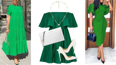 Descubre cómo combinar un vestido verde agua para lucir elegante en