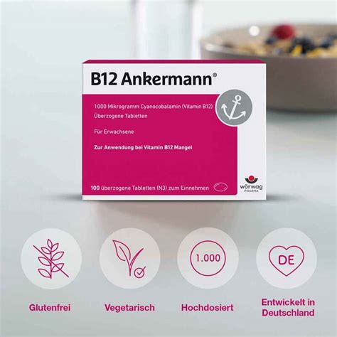 B Ankermann G Vitamin B Tabletten Hochdosiert St Online