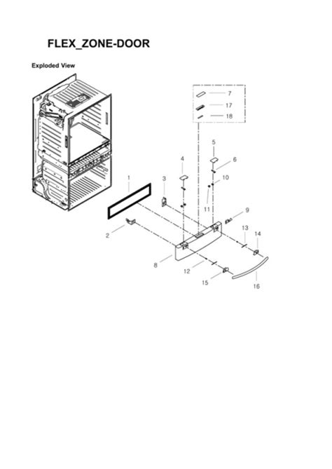 Samsung Rf4287harsxac 00 Refrigerator Partswarehouse