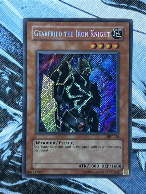 Yu Gi Oh TCG Gearfried The Iron Knight 20022003 Collector S Tins BPT