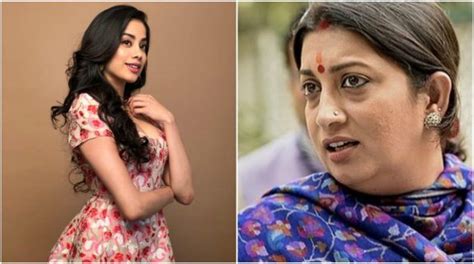 Janhvi Kapoor Calls Smriti Irani Aunty The Statesman