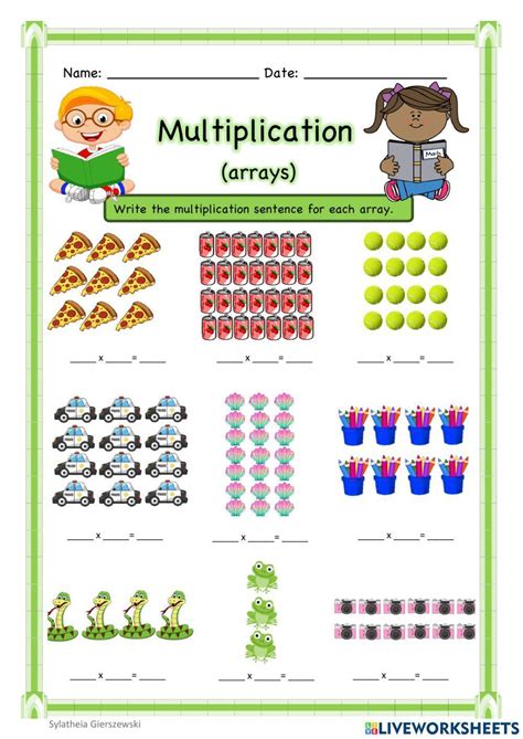 Multiplication Star Arrays Worksheet Education Worksheets