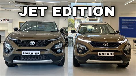 Jet Edition Tata Safari And Tata Harrier Whats New Price