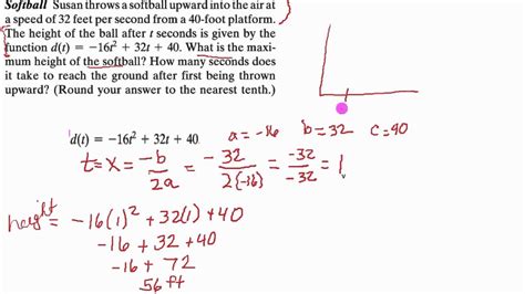 Quadratic Equation Word Problems Worksheets