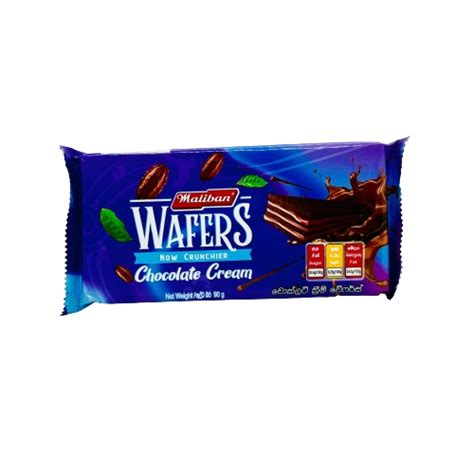 Maliban Chocolate Wafers 90g Leyon Super