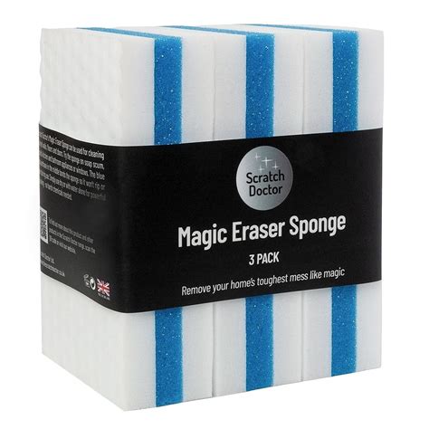 Magic Eraser Cleaning Sponges Pack Powerful Cleaning With Water Alone