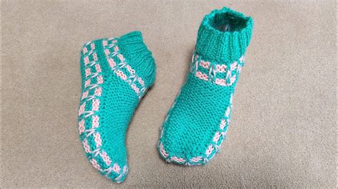 Тапочки которые не нужно сшивать - YouTube