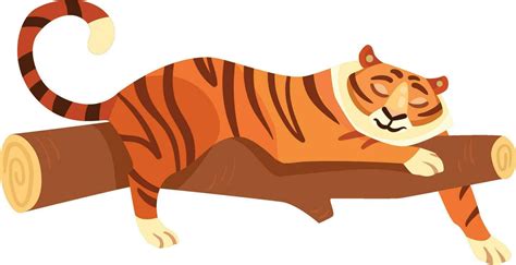 Tiger Is Lying Tiger Is Lying 35935202 Vector Art At Vecteezy