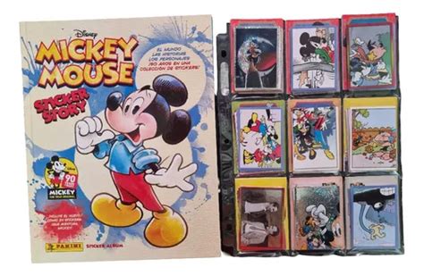 Álbum Mickey Mouse 90 Años Set A Pegar Panini Cuotas sin interés