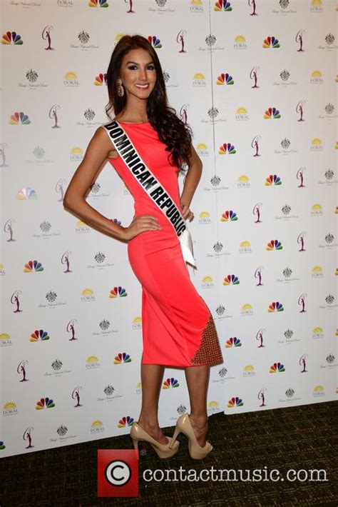 Miss Dominican Republic Kimberly Castillo Miss Universe 2015 Press