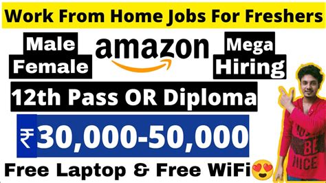 Amazon Work From Home Job Amazon Hiring Freshers Amazon Job For