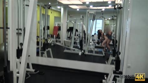 Man For Money Let Stranger Fuck His Slutty Girlfriend In Gym